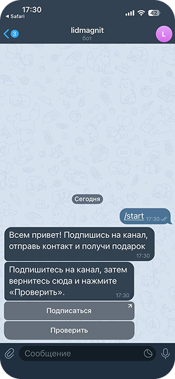 Бот для лидов